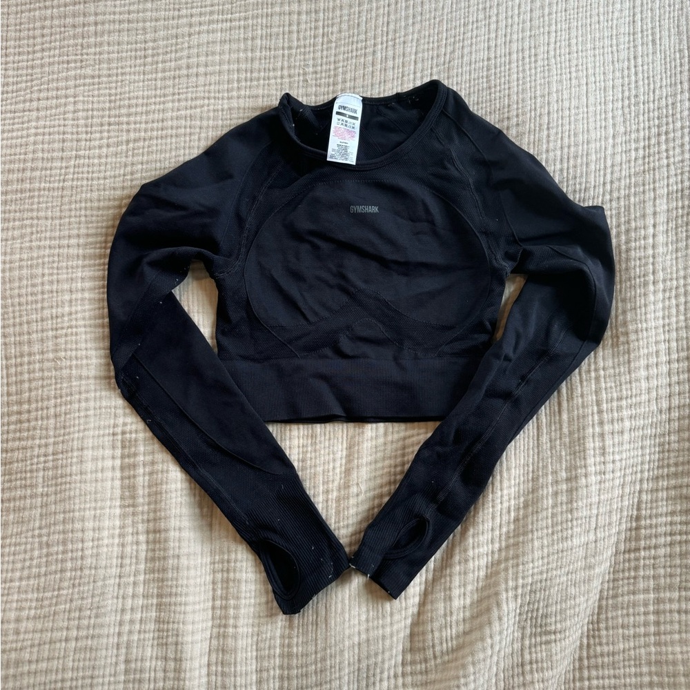 Gymshark Black Women's Long Sleeve Top
